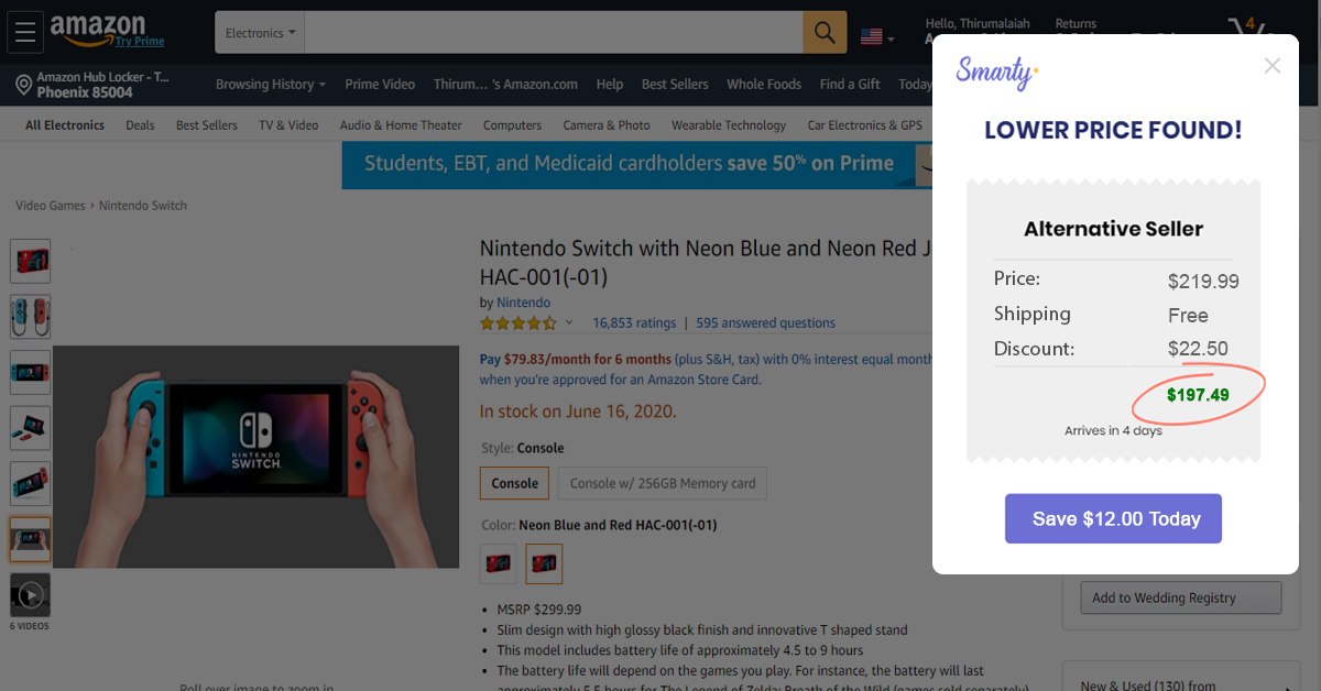 Trick to getting Nintendo Switch discounts It’s so easy!! Joinsmarty